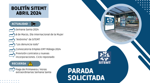 Parada solicita abril 2024