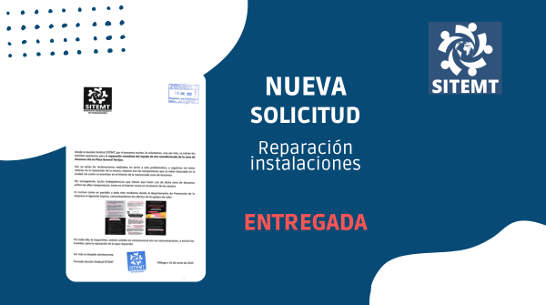 Solicitud Reparación aire acondicionado