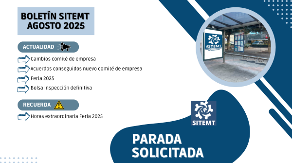 Parada solicitada agosto 2025