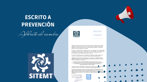 Requerimiento Departamento PRL Registro