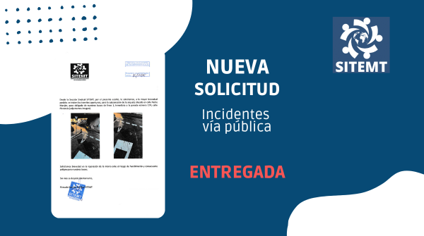 Solicitud Reparación Via Publica