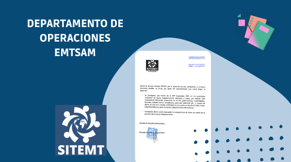 Solicitud transparencia Departamento Operaciones