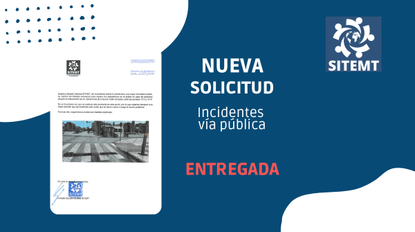 Solicitud arreglo bache Av. Santa Rosa de Lima - Competa