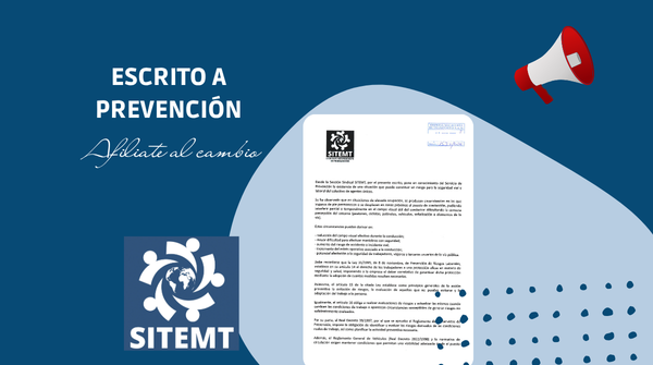 Solicitud delimitación zona usuari@s seguridad puesto conducción