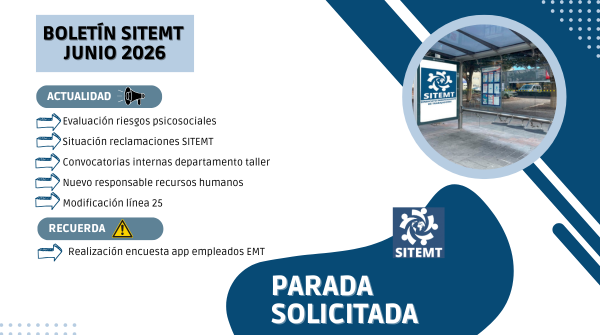 parada solicitada Junio