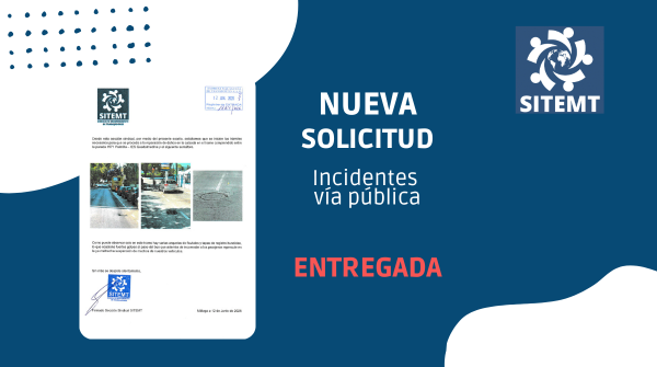 Solicitud Reparación Calzada