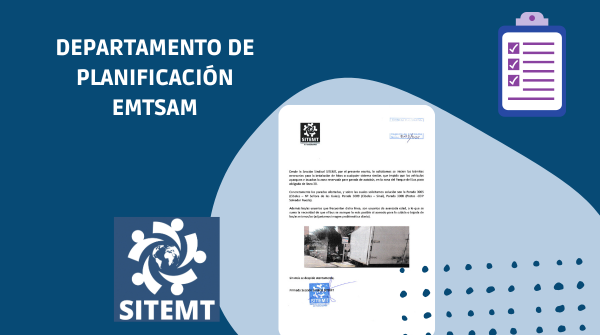 SOLICITUD DPTO. PLANIFICACION. LINEA 30