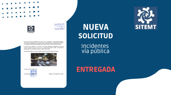 Solicitud hitos Avenida Dr. Marañon